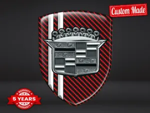 Cadillac Decalcomanie Auto su Misura Resistenti Pregiate Pro ST